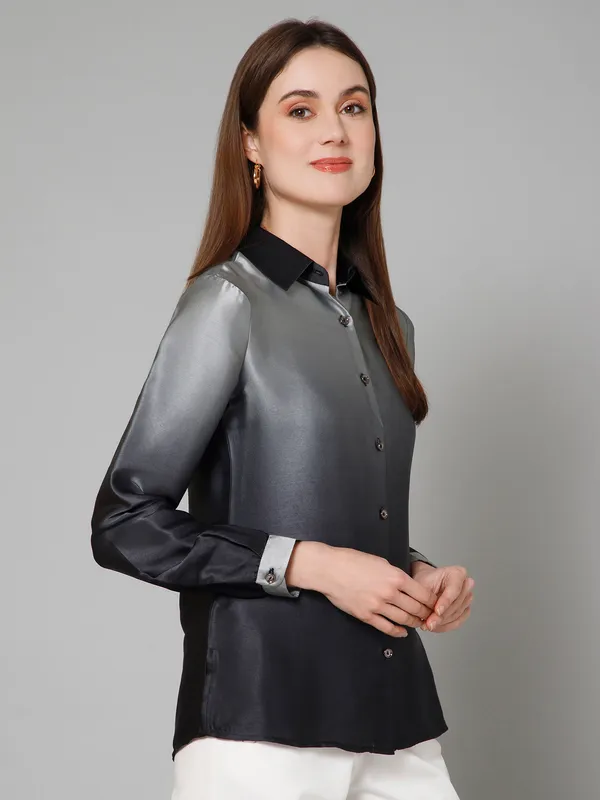 Ombre_Casual_Satin_Shirt_For_Women