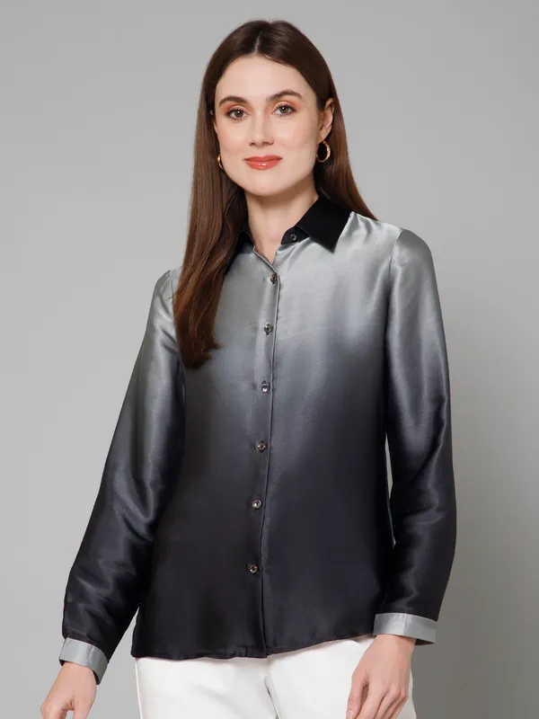 Ombre_Casual_Satin_Shirt_For_Women