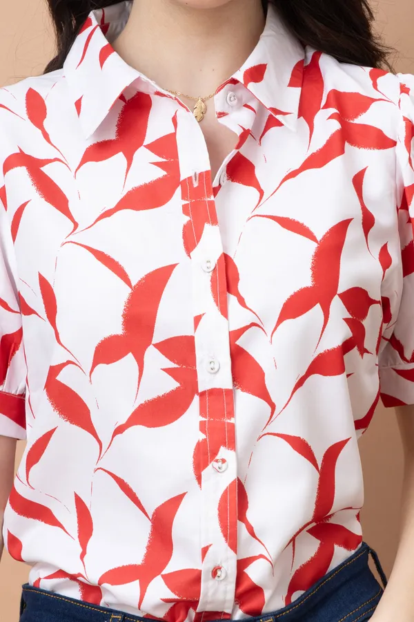 Printed_Cuffed_Sleeves_Casual_Shirt