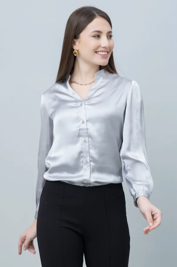 Band_Collar_Formal_Satin_Shirt