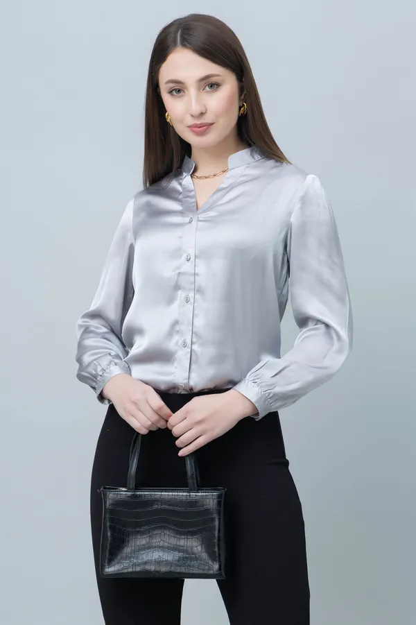 Band_Collar_Formal_Satin_Shirt