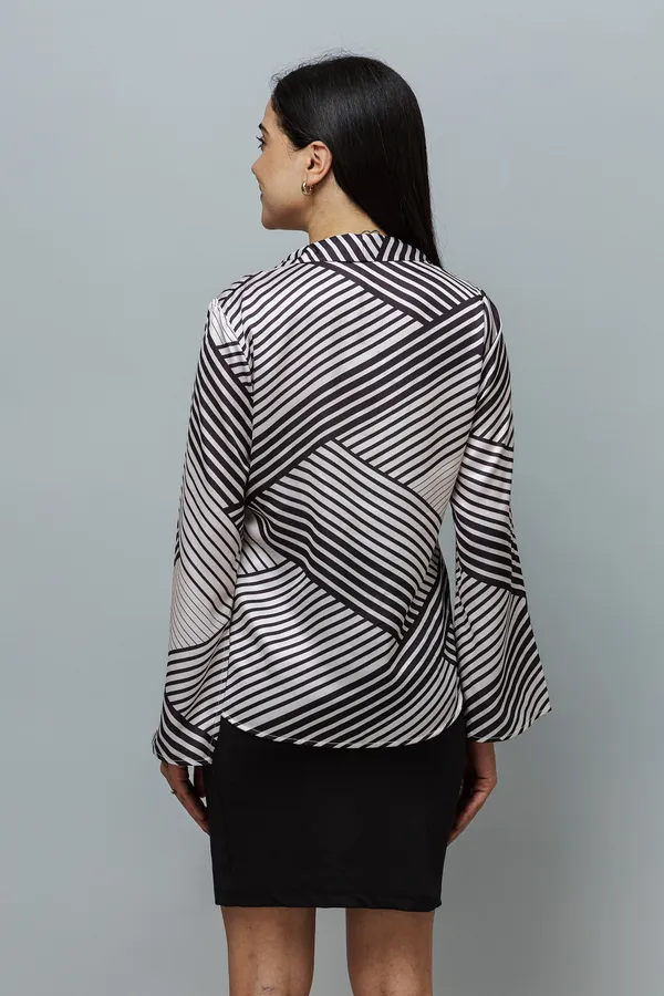 Tie-Up_Neck_Bell_Sleeves_Satin_Top