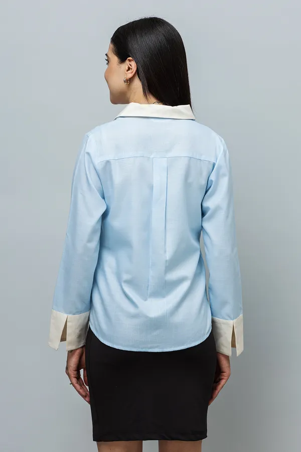 Contrast_Collar_Formal_Linen_Shirt