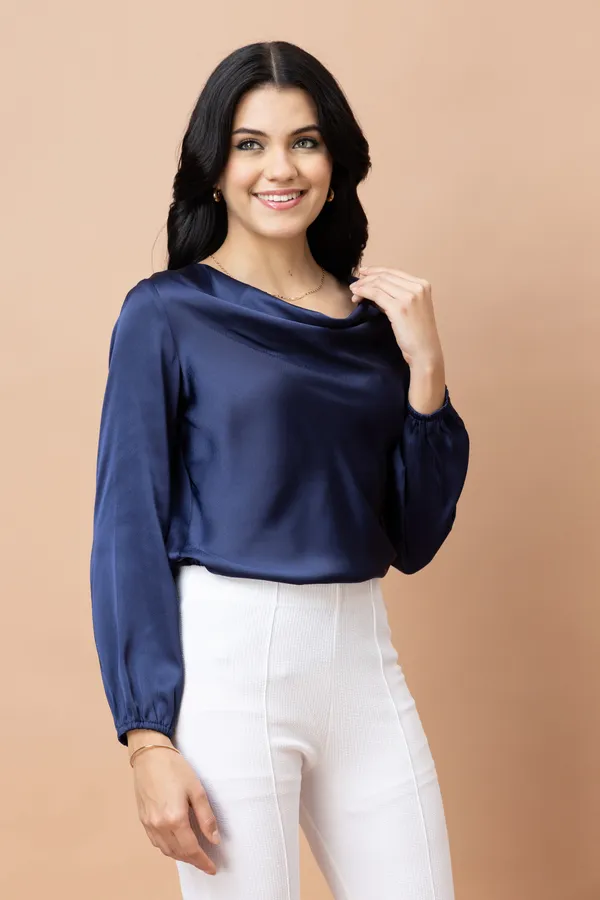 Cowl_Neck_Satin_Top