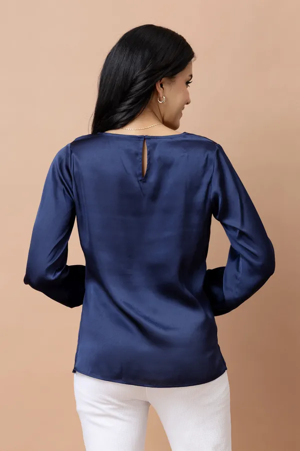 Cowl_Neck_Satin_Top