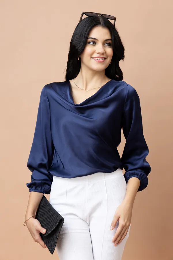 Cowl_Neck_Satin_Top