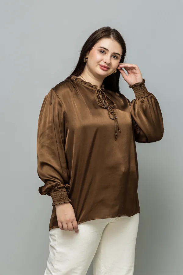 Smocking_Satin_Top