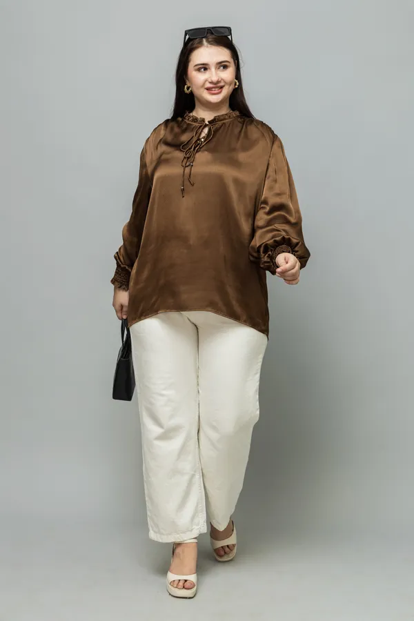 Smocking_Satin_Top