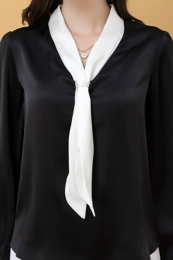 Cuffed_Sleeve_Satin_Top