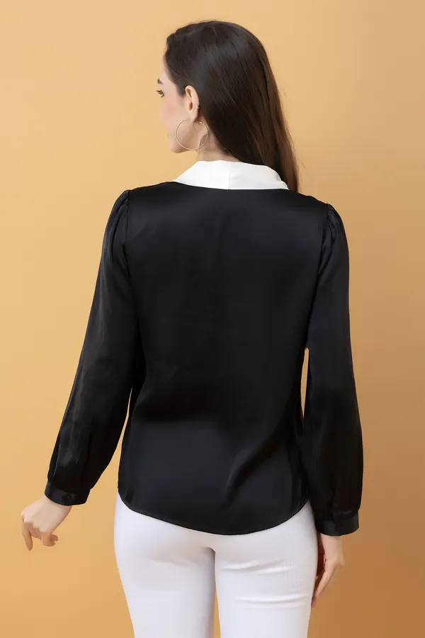 Cuffed_Sleeve_Satin_Top