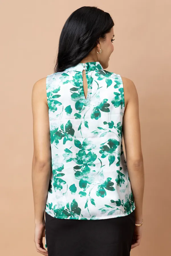 Sleeveless_Tie_Neck_Satin_Top