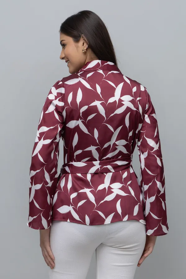 Satin_Wrap_Top_For_Women