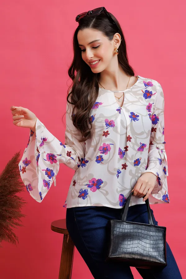 Floral_Printed_Keyhole_Neck_Top
