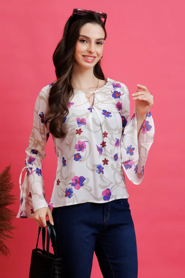 Floral_Printed_Keyhole_Neck_Top