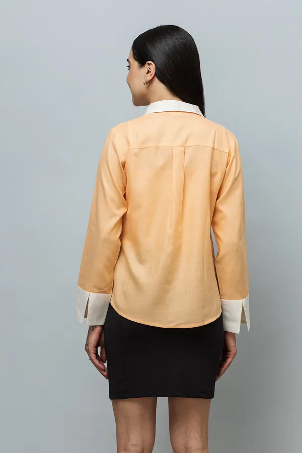 Contrast_Collar_Formal_Linen_Shirt