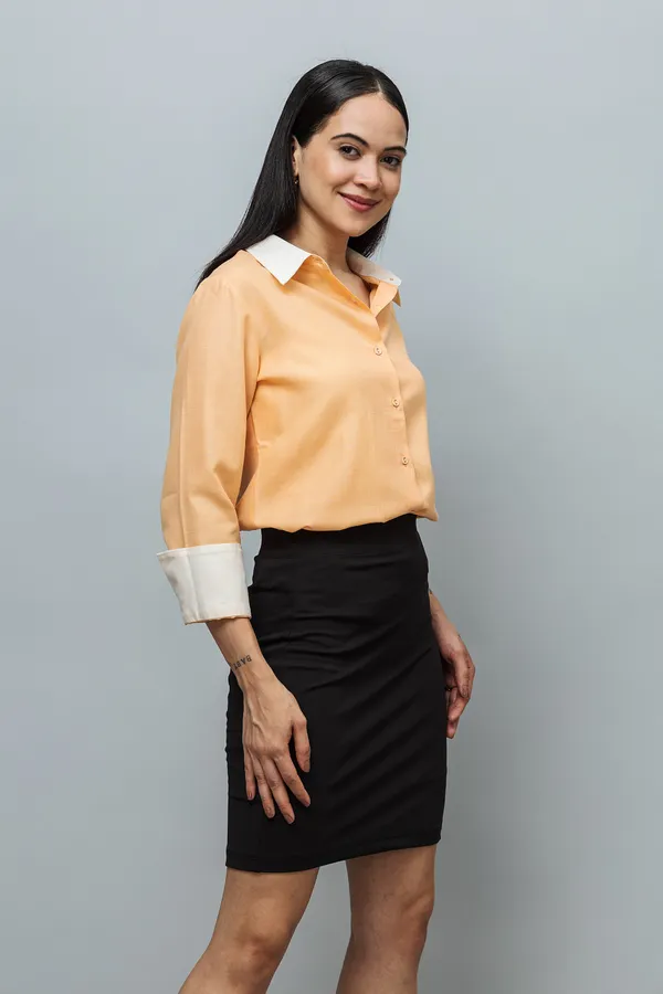 Contrast_Collar_Formal_Linen_Shirt