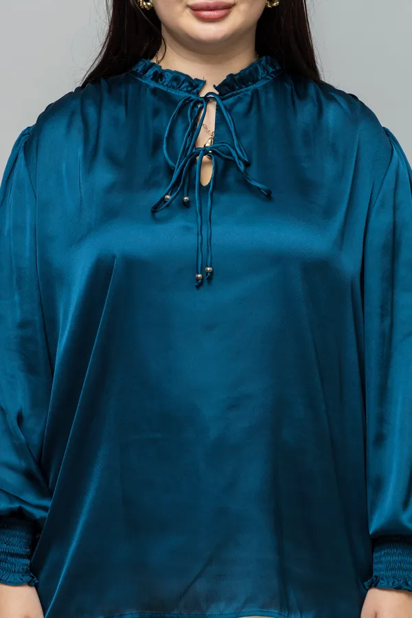 Smocking_Satin_Top