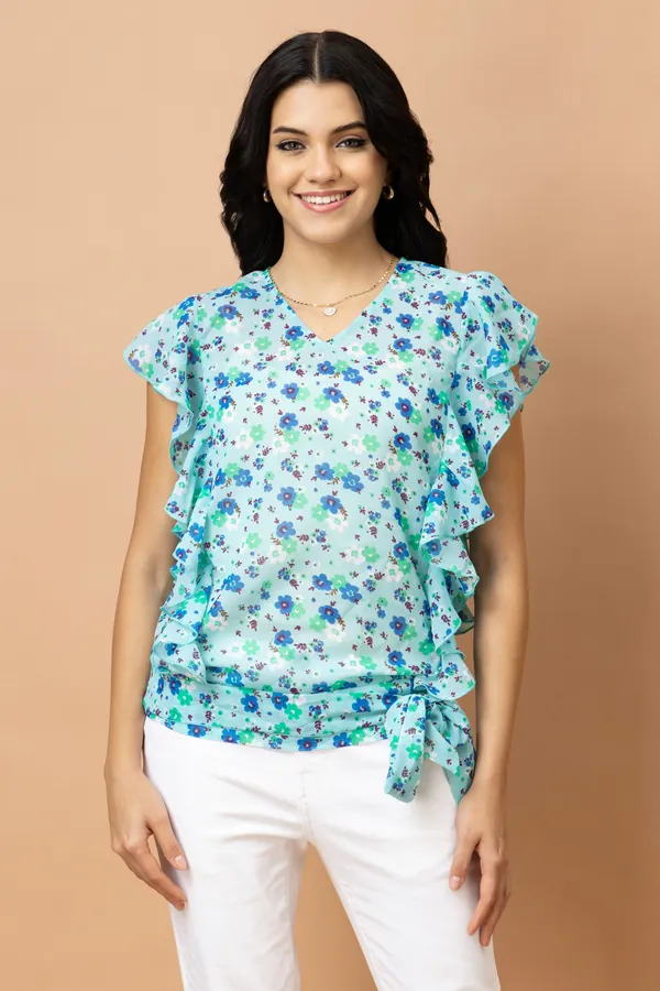 Ruffled_V-Neck_Top