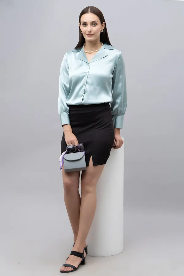 Satin_Casual_Shirt_For_Women