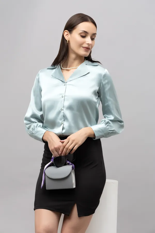 Satin_Casual_Shirt_For_Women