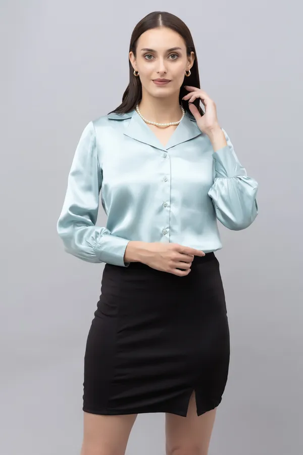 Satin_Casual_Shirt_For_Women