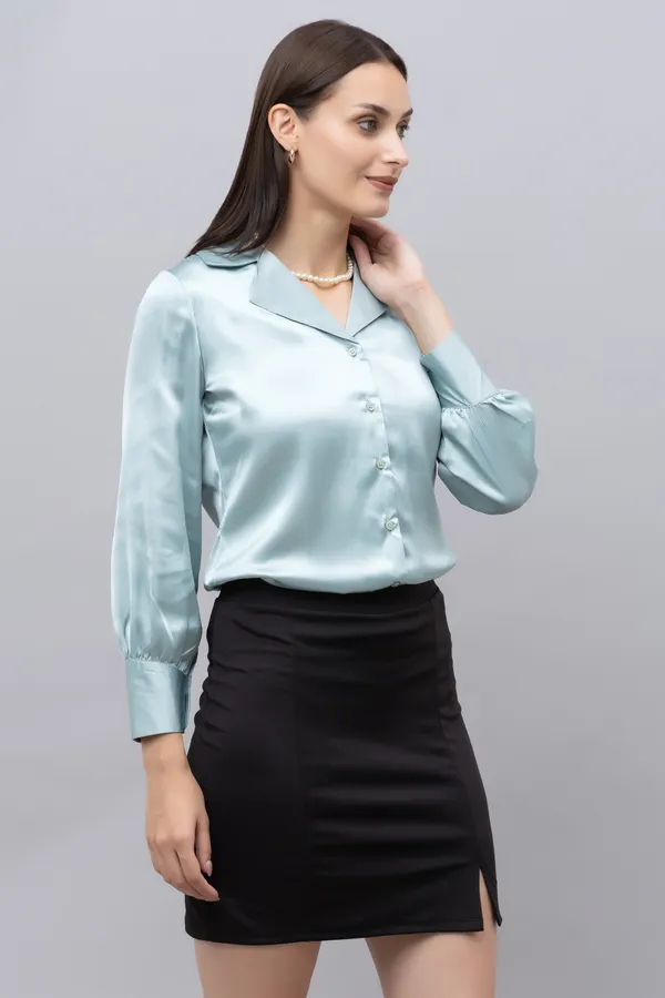 Satin_Casual_Shirt_For_Women
