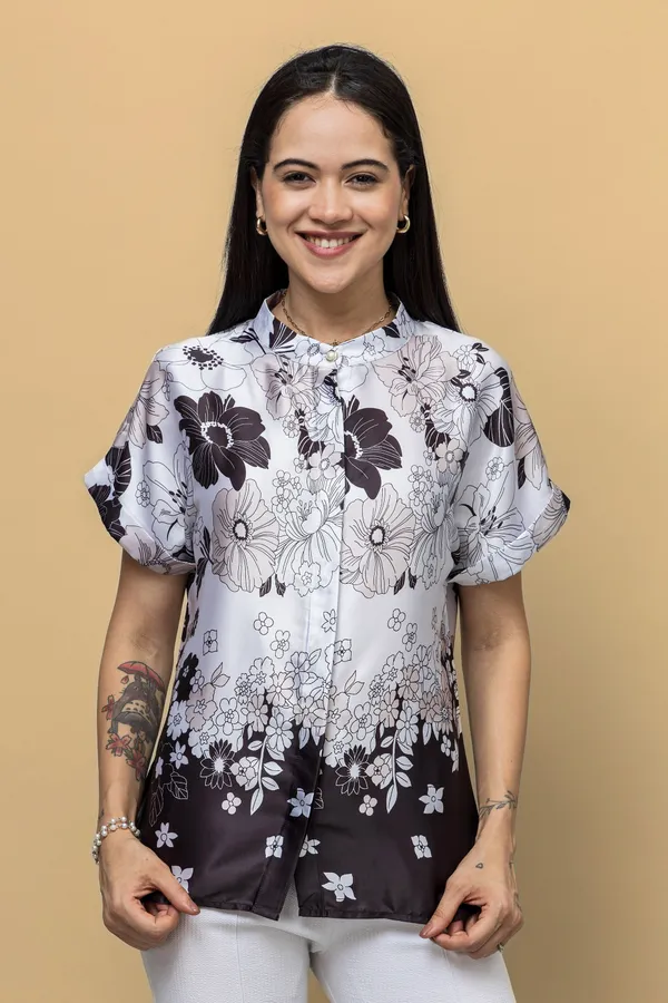 Mandarin_Collar_Kimono_Sleeves_Satin_Shirt