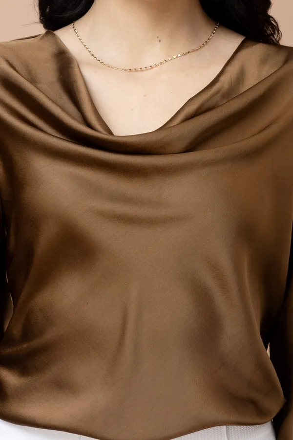 Cowl_Neck_Satin_Top