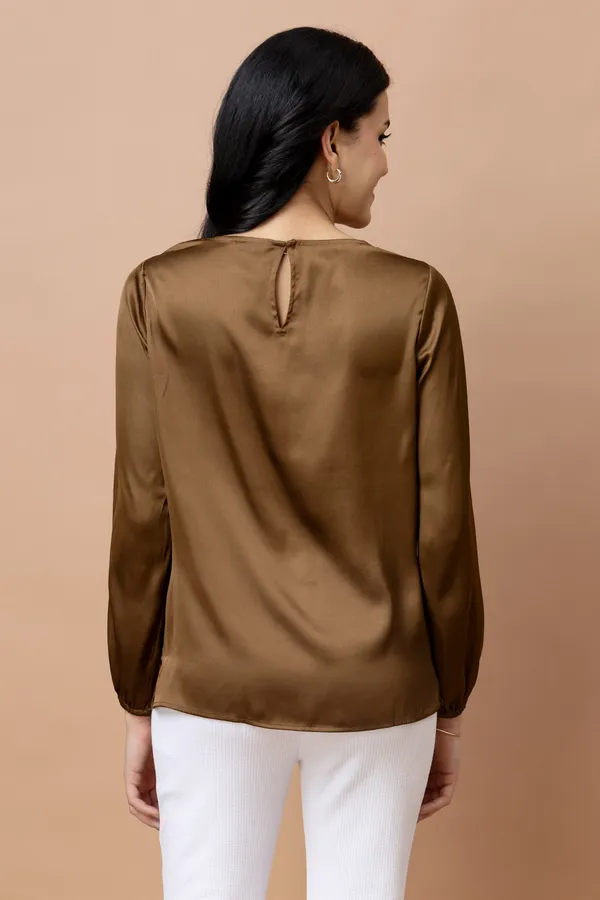 Cowl_Neck_Satin_Top