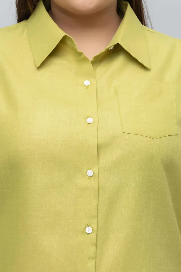 Women's_Plus_Size_Women_Formal_Linen_Shirt