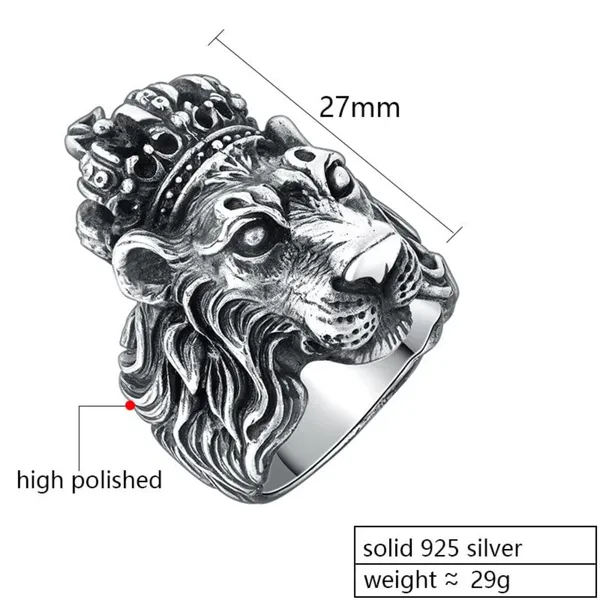 Charm_Ring_For_Men_Silver_King_Lion_Silver_Plated_Stylish_Silver_Ring_For_Mens