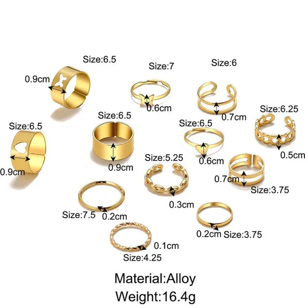Women_Set_of_12_Gold-Plated_Adjustable_Finger_Ring