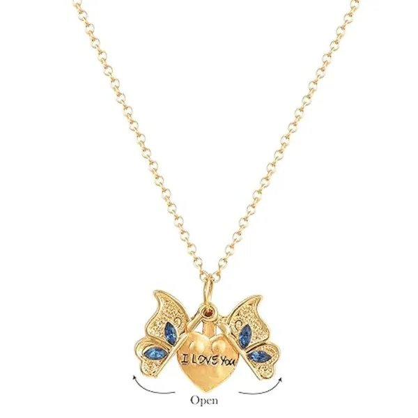 Romantic_Butterfly_Pendant_Heart_Pendant_Gold_Chain_Necklace_Pendant_For_Women_Wedding_Anniversary_Gift_For_Women