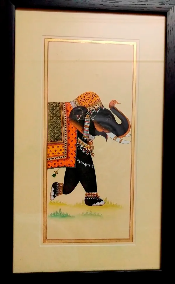 Hand-Painted_Royal_Rajasthani_Elephant_Painting_–_Traditional_Indian_Miniature_Wall_Art