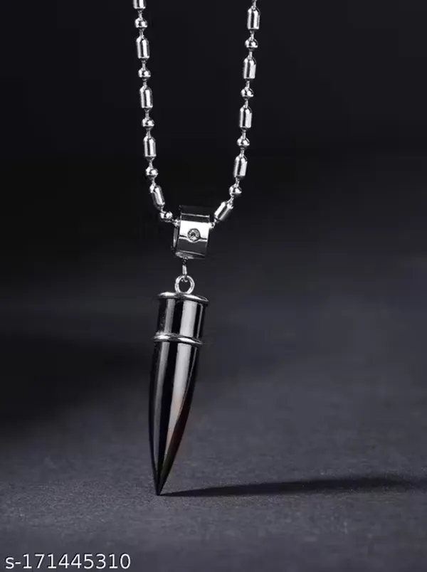 Silver_&__Black_Premium_Alloy_Pendants_For_Women