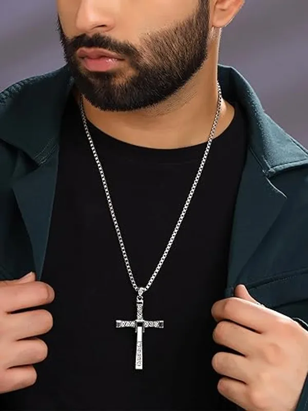 Silver_Premium_Alloy_Cross_Pendants_For_Women_&_MEN
