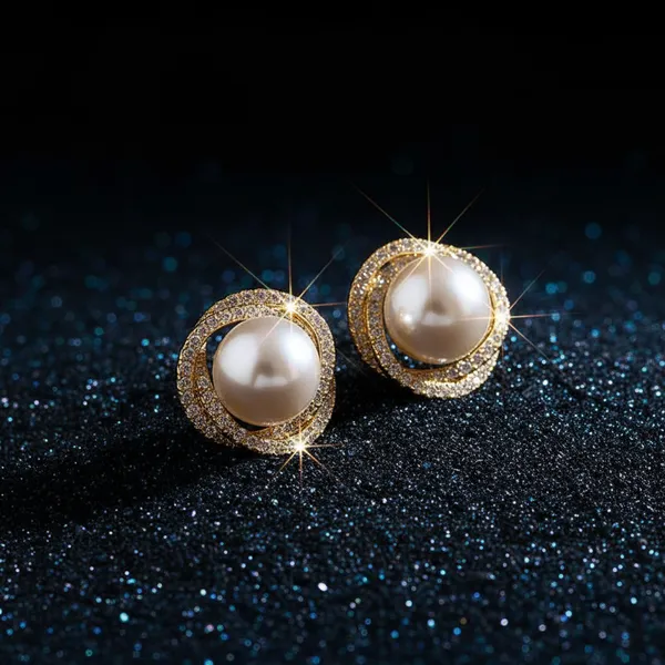 Soft_pearl_center_framed__gold_Studs_