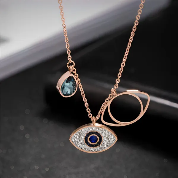 Gold_Plated_Chain_Stainless_Steel_Pendant_Gold_Blue_Evil_Eye_Layered_Necklace_For_Women