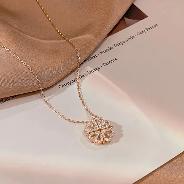 Magnetic_Heart_Studded_Pendant_Necklace