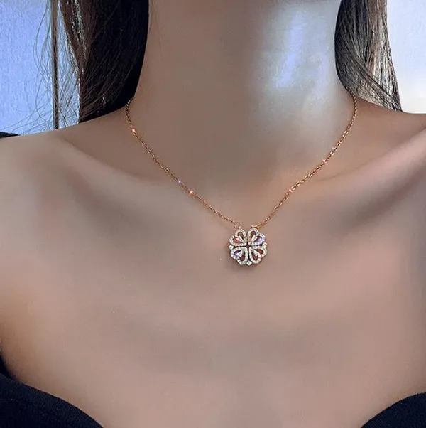 Magnetic_Heart_Studded_Pendant_Necklace