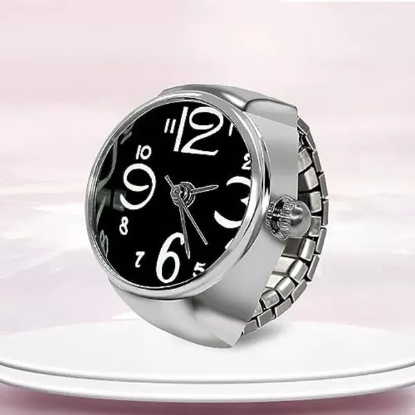 Watch_Design_Ring_For_Women_Stylish_Silver_Stretchable_Ring_For_Women