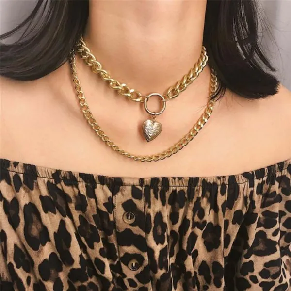 Love_Duo_Chain_Locket_Necklace_For_Women