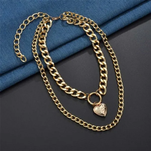 Love_Duo_Chain_Locket_Necklace_For_Women