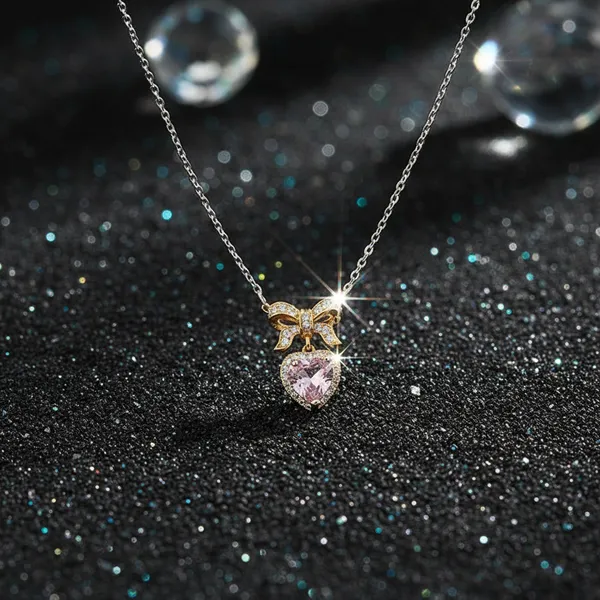 Metal_Pink_Heart_Bow_Pendant_