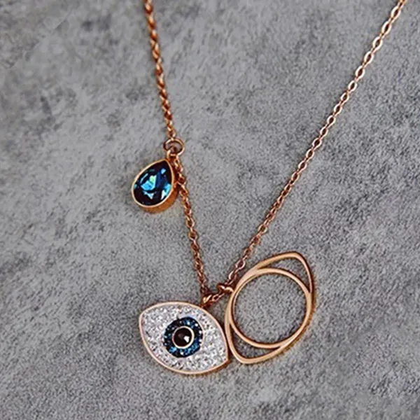 stainless_steel_rose_gold_plated_evil_eyes_necklace_for_women_girls_Copper,_Gold-plated_Plated_Metal