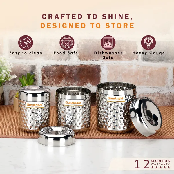 Stainless_Steel_Premium_Quality_Canister-7_X_9_Inch_(3_Pcs_Set)-diamond_design_canister-7x9-62421