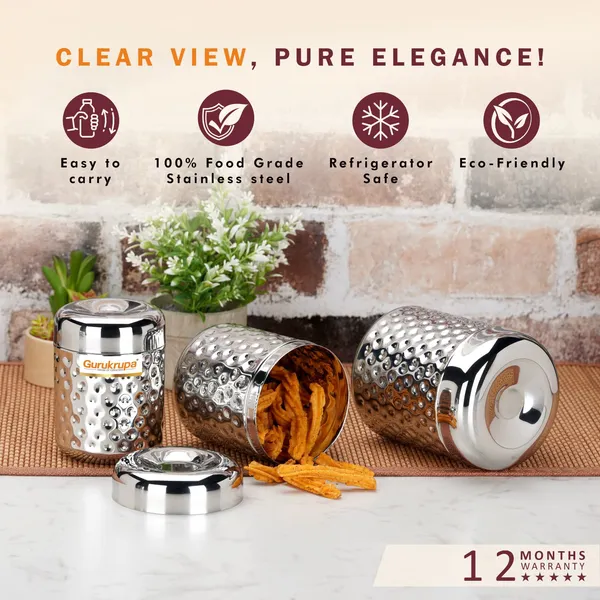 Stainless_Steel_Premium_Quality_Canister-7_X_9_Inch_(3_Pcs_Set)-diamond_design_canister-7x9-62421