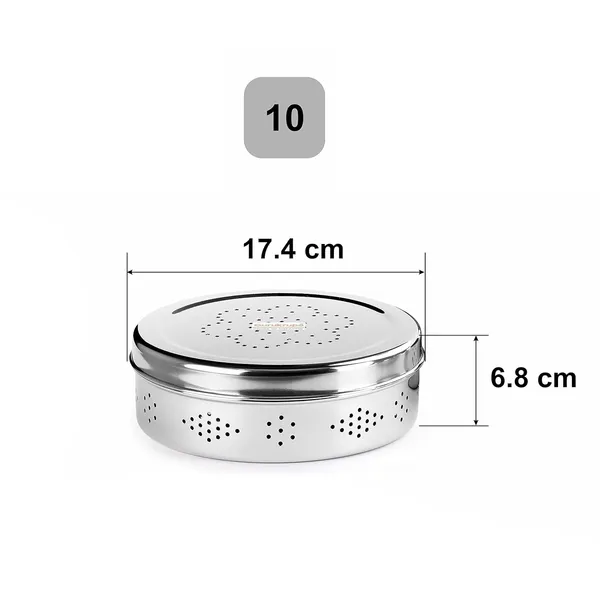 Stainless_Steel_Canisters/Containers/Coriander_Containers-KOTHMIR_DABBA-10_NO