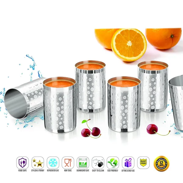 Stainless_Steel_Designer_Have_Very_Good_&_Unique_Aesthetical_Designs_Glass_6_Pcs_(_MATTRIX_-2030_-BUBBLE)