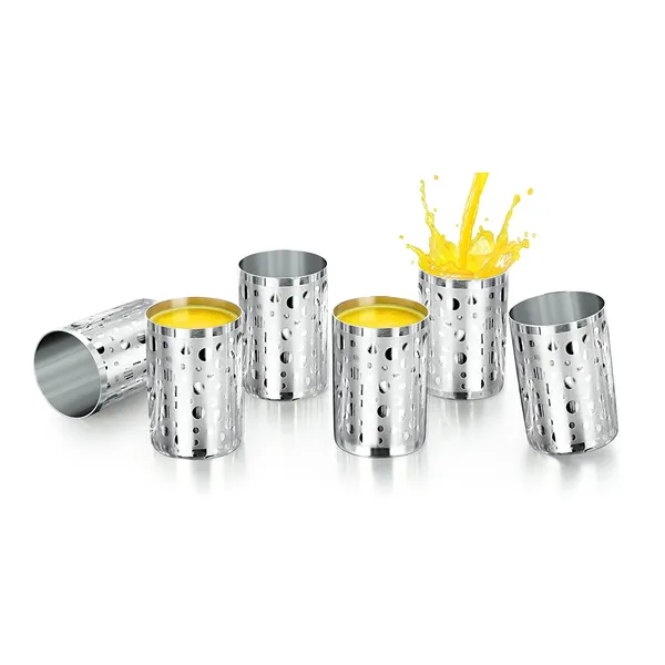 Stainless_Steel_Designer_Have_Very_Good_&_Unique_Aesthetical_Designs_Glass_6_Pcs_(_MATTRIX_-2030_-BUBBLE)